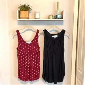 Old Navy Maternity tank tunic bundle small and extra small